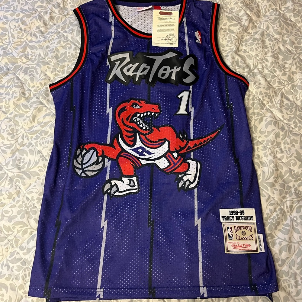 Tracy McGrady Raptors Jersey Size XL